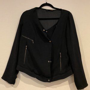 Zara Black Jacket - Size M